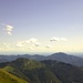Monte Generoso and beyond: am Horizont, 250 km suedlich, die Appenninischen Berge klar erkenntlich. 