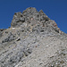 Blick zur Felsbastion P2962m (ohne Namen auf der Landkarte)