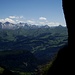 Blick aus der Wyss Flue auf die Chaiserstockkette und die östlichen Urner Alpen.