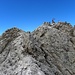 Gipfelaubau der Saas Rigais, 3025m.