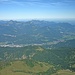 Blick über Kufstein in die Bayerischen Voralpen. Zentral zeigt sich - markant wie immer - der Wendelstein.
