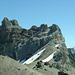 rechts die Wittwiplatte, links der Gipfel