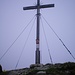 Das Gipfelkreuz der (Ammergauer) Kreuzspitze