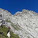 Blick zuruck zum Saas Rigais, 3025m.