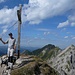 Das Geißhorn ist ein lohnender Wandergipfel - Blick hinüber zum Elfer und Liechelkopf