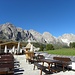 Am Col Raiser, 2107m, letze Ruckblick nach Geisler Dolomiten, Saas Rigais im Bildmitte.