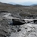 Brücke#2 - Bretter über einen Gletscherbach<br />(so in etwa stell ich mir Trekking in Nepal vor)