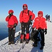 Coorperate Identity am Gipfel des Mont Blanc :-)