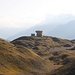 <b>La moderna Capanna Corno Gries vista dalla Val Corno.</b>