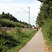 Fuß- und Radweg zum Bahnhof/Haltepunkt FFB-Buchenau