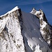 oberste Nordwand der Aiguille Blanche mit ihren 3 Gipfeln