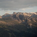 Glärnisch-Massiv erleuchtet vom Abendlicht