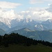 Blick vom Dobratsch nach Süden zu den Julischen Alpen