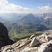 Gipfelblick - noch einmal treten Mohnenfluh und Braunarlspitze dominierend in Erscheinung