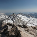 Gipfel Matterhorn Peak - Blick in südliche Richtung zum Whorl Mountain.