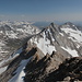 Gipfel Matterhorn Peak - Blick in südliche Richtung zum Whorl Mountain. Ganz links: Virginia Peak, daneben: Stanton Peak.