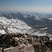 Gipfel Matterhorn Peak - Blick in südwestliche Richtung.