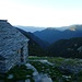 Capanna Alpe Spluga - ein schöner Tag begrüsst uns