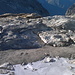 Gouille partiellement gelée sur le versant Suisse   