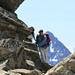 [U Anna] and [U Stani] on the Pischahorn south ridge