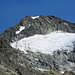 Pigne de la Lé 3396m von der Cabane de Moiry 2825m<br />Rechts der Nordgrat zum Gipfel