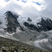 Obergabelhorn 4063 m und Mont Durand (Arbenhorn) 3713 m