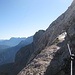 Alpspitz-Nordwandsteig zum Oberkar