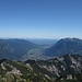 Blick nach Garmisch-Partenkirchen vom Alpspitz-Nordwandsteig
