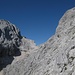 Alpspitz-Ostgrat, Blick hinüber zur Grießkarscharte