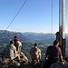 Viel los am Gipfel des Burgberger Hörnle...wie fast immer am Wochenende!