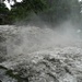 Aktuelles Foto: Wassermassen an der Plessurmündung in Chur