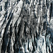 Fast wie ein Karrenfeld: Gletscherstruktur im Detail (24.9.2005)