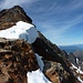 Blick zurück zum Gipfel