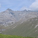Le montagne alla testata della Val Bargis. 