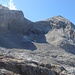 Überreste des Gletschers nördlich P2658