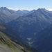 Blick in den Zillergrund; hinten die Berge Südtirols