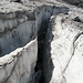 Glattfirn: viele Gletscher-Spalten