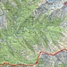 Ungefähre Route Masnee-Sgiöf-Nimi-Aiarlo-Maggia