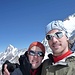 Tag 3: Links der markante Gipfel ist der Djigit-Peak, Rechts der Karakol