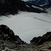 Tiefblick auf den obersten Ausläufer des <i>Jungfraufirns</i>.