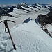 Gipfel-Pickel auf dem [peak3490 Mönch].