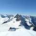 Aussicht vom Gipfel gen [tour40774 Jungfrau].