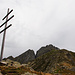 Wetterkreuz, rechts der Gipfel
