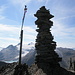 Chilchhorn, cima S (2784 m): anche qui l’uomo di vetta è di cospicue dimensioni