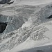 Gletscherabbrüche oberhalb der Rifugio Guide della Val d'Ayas