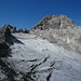 Die Vorderseespitze mit ihrem Gletscher - der Ostgrat ist eine anspruchsvolle und abwechslungsreiche Tour