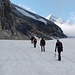 Auf dem Brunegggletscher, im Hintergrund bereits das Brunegghorn