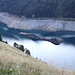 <b>Il Lago di Luzzone in questo periodo ha poca acqua.</b>