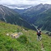 Abstieg von der Fergenhütte zur Alp Garfiun