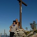 unser obligates Gipfelfoto, hier auf dem Chli Aubrig - Zeit für einen Z'nüni